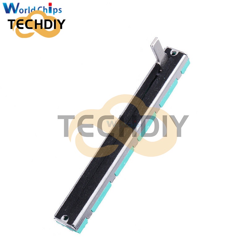 Điện Trở 75mm B103 10K Ohm Hai Thanh Trượt Đôi Bằng Carbon Phim Trượt B103