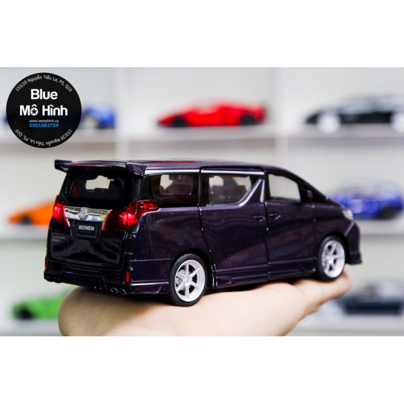Blue mô hình | Xe mô hình Toyota Alphard tỷ lệ 1:32