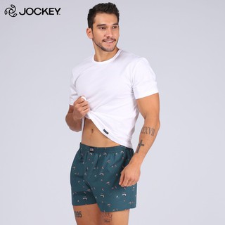 Quần Lót Nam Jockey Boxer Thun Cotton Thoải Mái Kháng Khuẩn Họa Tiết - JUMX0307