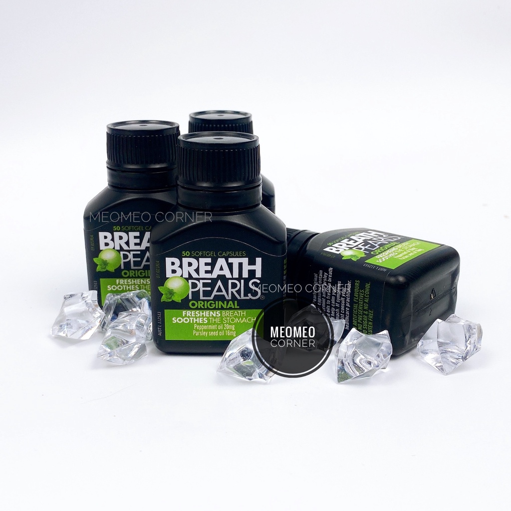 Kẹo thơm miệng Breath Pearl. Úc