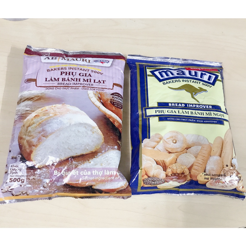 Phụ gia bánh mì ngọt , lạt Mauri gói 500g