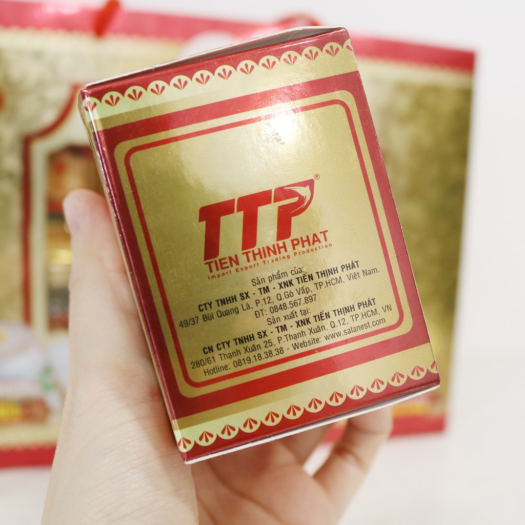 [Mã GROSALE2703 giảm 8% đơn 250K] Yến Sào SALANEST Chưng Đường Phèn Cao Cấp Set 12 hộp | BigBuy360 - bigbuy360.vn