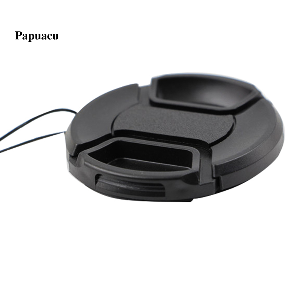 Sy 49/52/55/58/62/67/72/77/82mm Dust-Proof Snap-on Camera Front Lens Cap for Canon