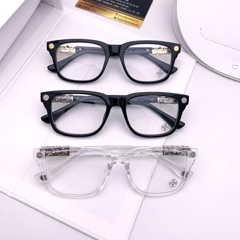 Gọng kính thời trang cao cấp Chrome Hearts - CH2533