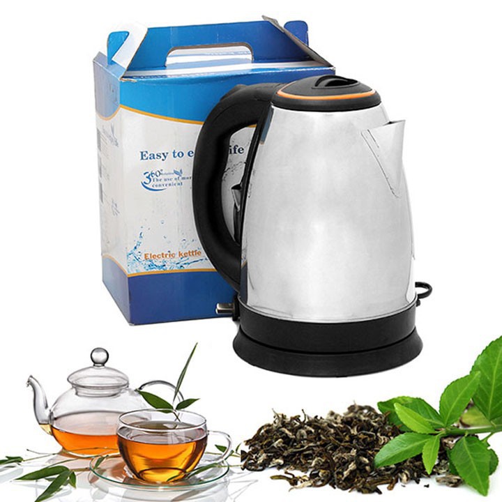 BÌNH ĐUN SIÊU TỐC - ẤM ĐUN NƯỚC SÔI NHANH Electric Kettle 1.8L SIÊU BỀN