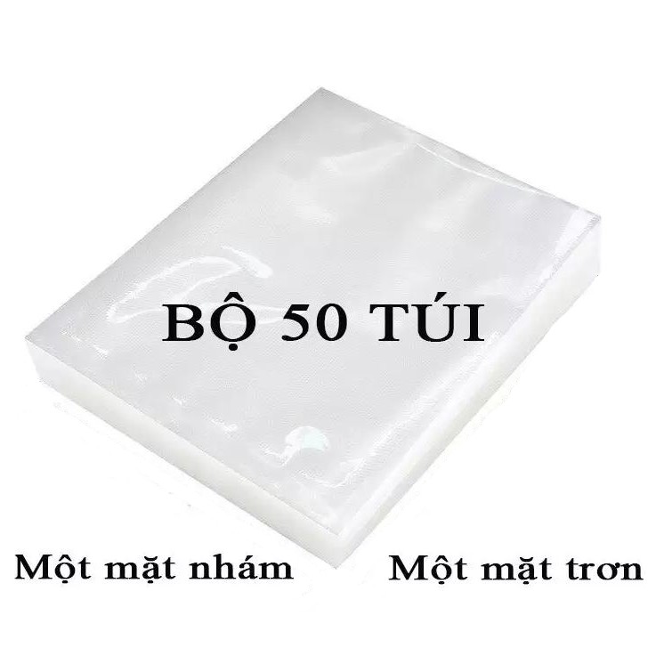 Set 50 Túi hút chân không - Một Mặt Nhám, Một Mặt Trơn - túi hút chân không 621-622-623