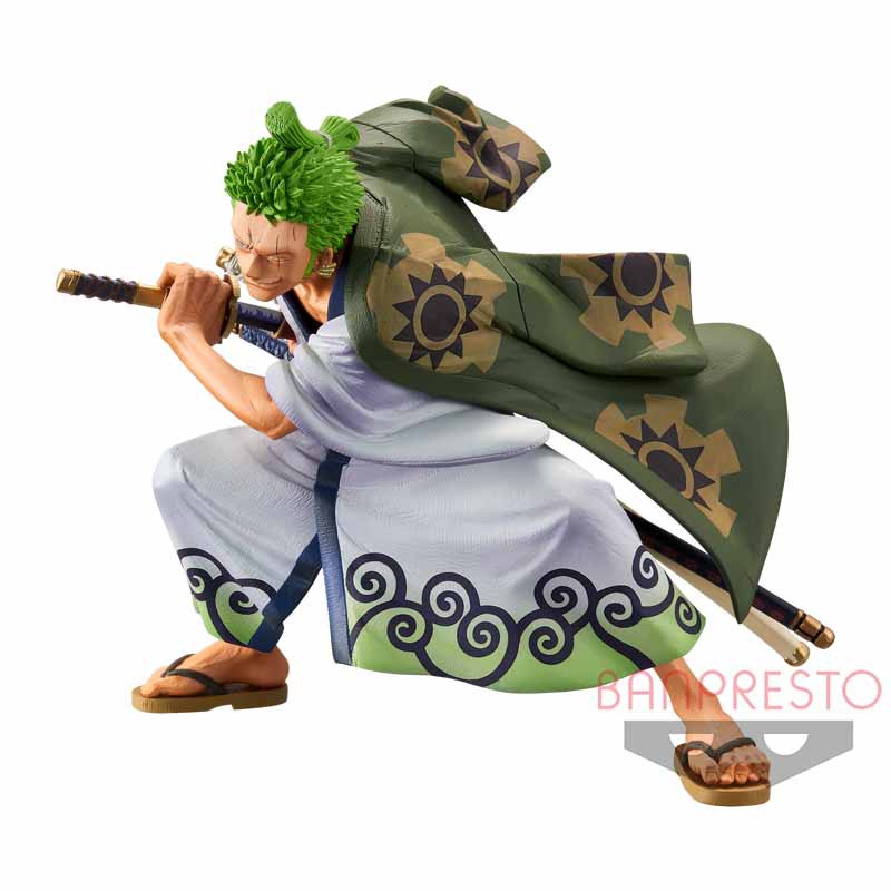 Mô hình One piece chính hãng - Zoro Wano - KOA King of artist (HÀNG ORDER)