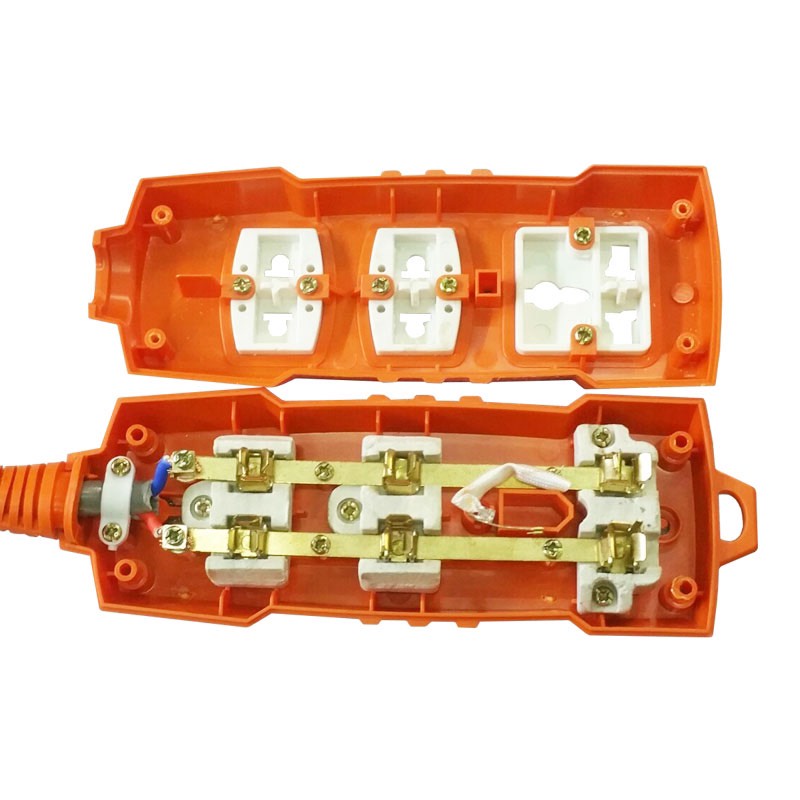 Ổ cắm chịu tải siêu công suất 6000w  siêu chịu tải lõi sứ 2 cổng dùng công trường, nấu lẩu đa năng