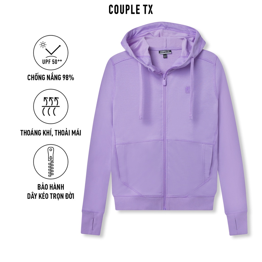Áo Khoác Nữ Chống Nắng Couple TX Original UV Dệt Mè ! '