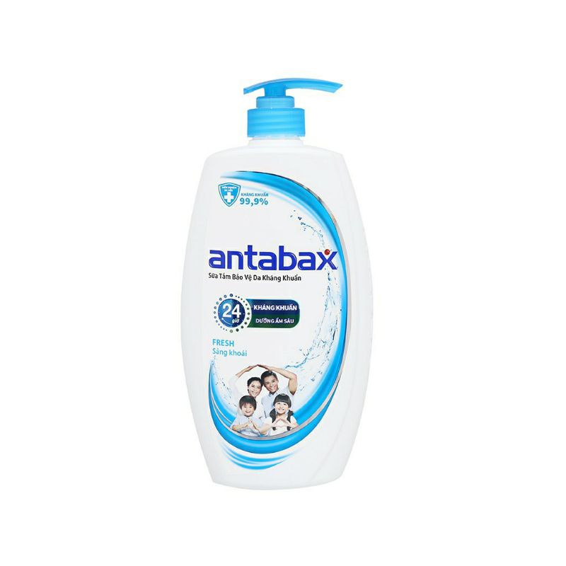 Sữa tắm bảo vệ da kháng khuẩn Antabax Sensitive cho da nhạy cảm 850ml