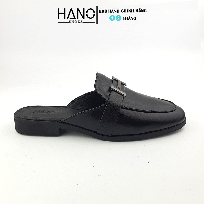 HANO - Giày Sục Nam Da Thật Khóa chữ H Trẻ Trung Trẻ Trung Chuẩn Xịn Êm chân S1167 | BigBuy360 - bigbuy360.vn