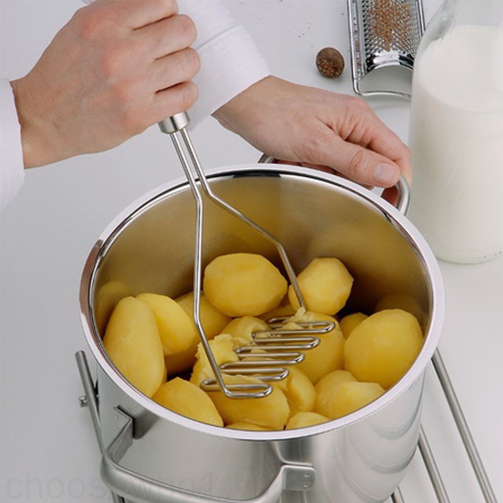 Dụng cụ nghiền khoai tây bằng thép không gỉ tiện dụng