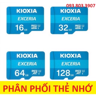 Thẻ nhớ kioxia micro sdhc 32gb 64gb 128gb c10 uhs-i 100mb/s - fpt phân phối
