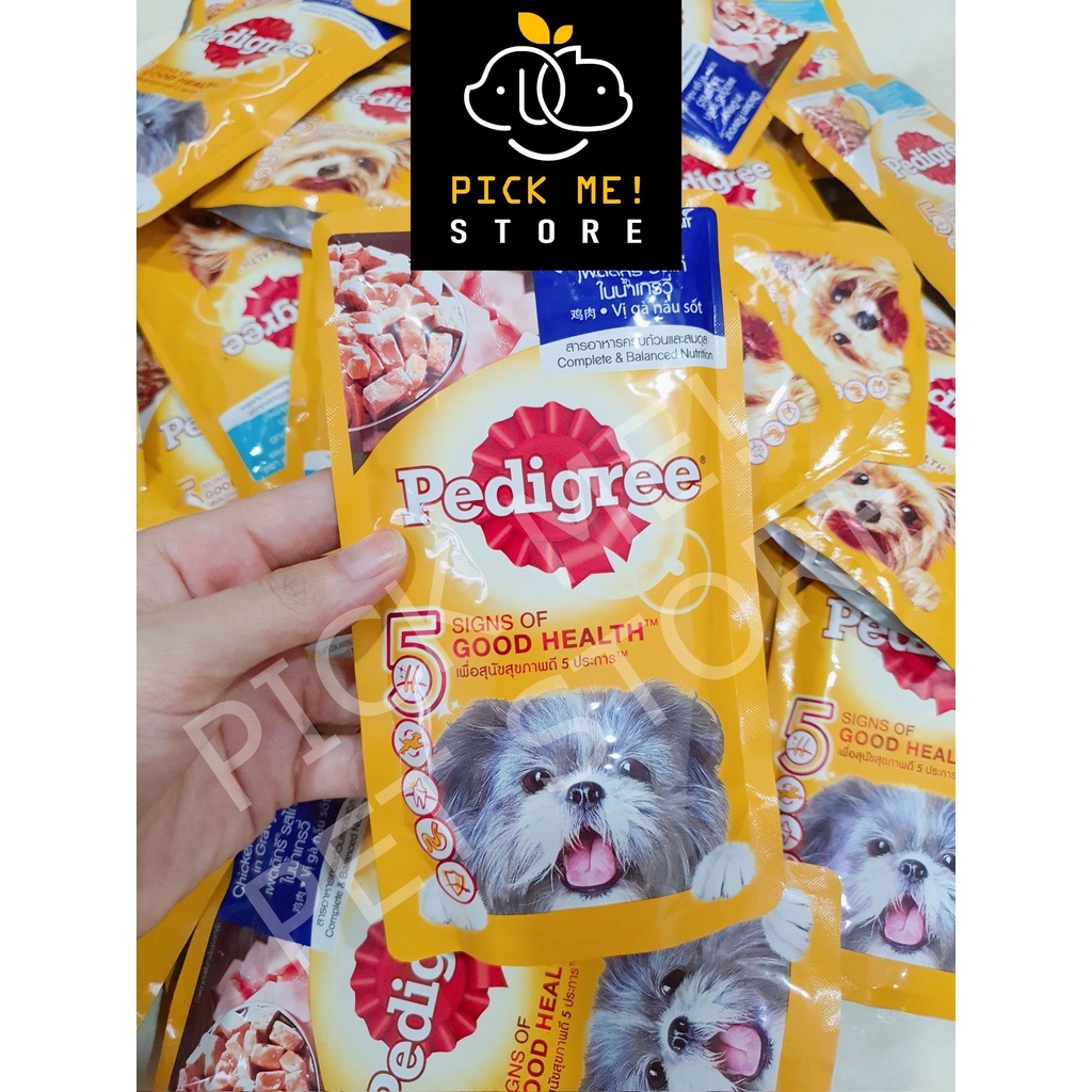 [Mã PET50K giảm Giảm 10% - Tối đa 50K đơn từ 250K] Pate Pedigree Dạng Sốt Cho Chó Trưởng Thành 130g