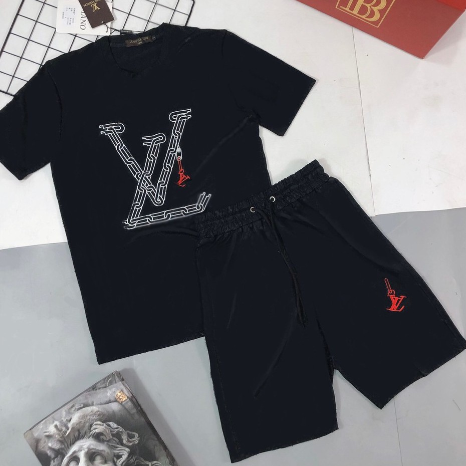 Đồ Bộ Thun Nam, Bộ Quần Áo Thể Thao Nam Mùa Hè In Logo Đẹp Chất Thun Thoáng Mát - BN275 - Shopmens | BigBuy360 - bigbuy360.vn