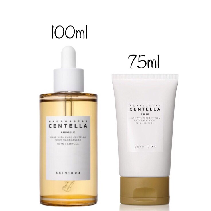 [Chính Hãng] Combo Tinh Chất + Kem Dưỡng Phục Hồi Da Chiết Xuất Rau Má Skin1004 Madagascar Centella Mẫu Mới | BigBuy360 - bigbuy360.vn