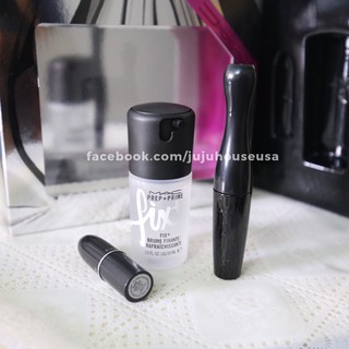 [Bill Store] Set Pretty MAC - Son MAC Ruby Woo Mini, Mascara, Xịt Khoáng Prep Prime Fix