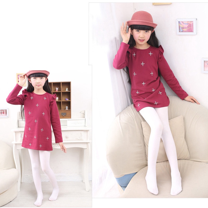 Quần Tất Cotton Phong Cách Công Chúa Cho Bé Gái