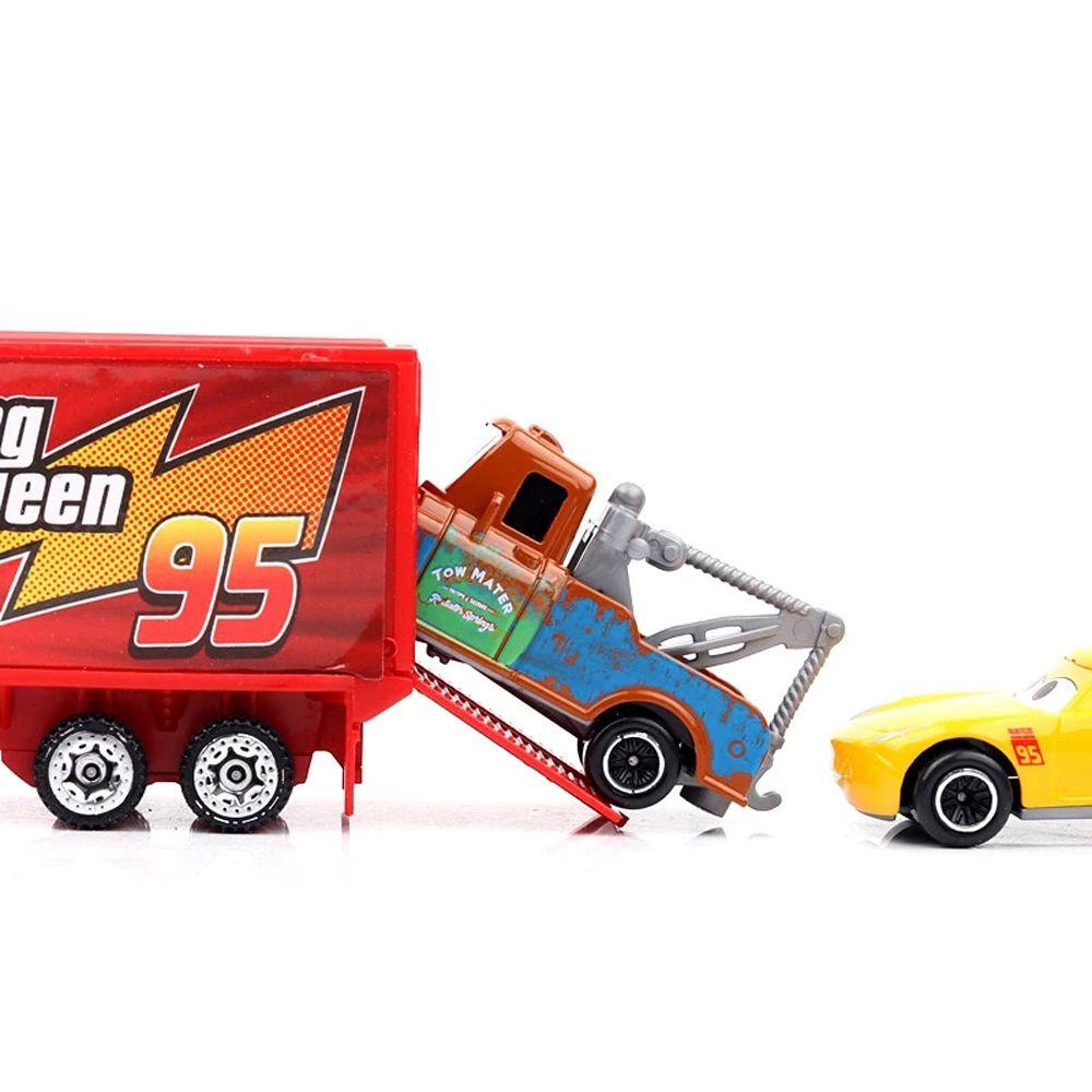 Xe Tải Đồ Chơi McQueen Bằng Hợp Kim Tỉ Lệ 1:55 Cho Trẻ Em|Mô Hình Xe Hơi Đồ Chơi Độc Đáo