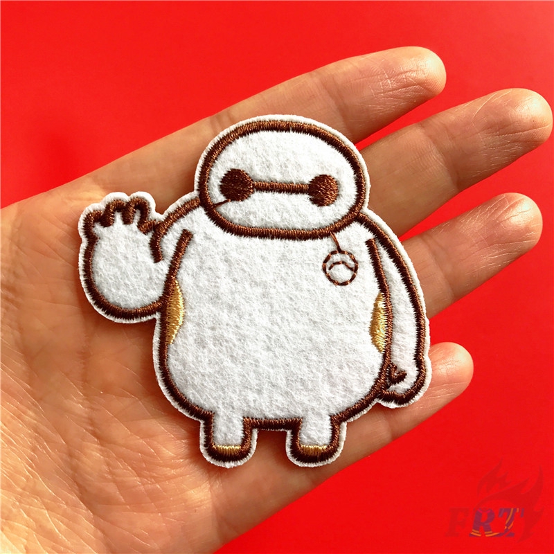 1 sticker ủi quần áo thêu hình big hero 6 baymax DIY