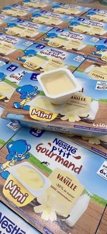 Váng sữa #Nestle vị vani dành 6m+ ( Pháp)