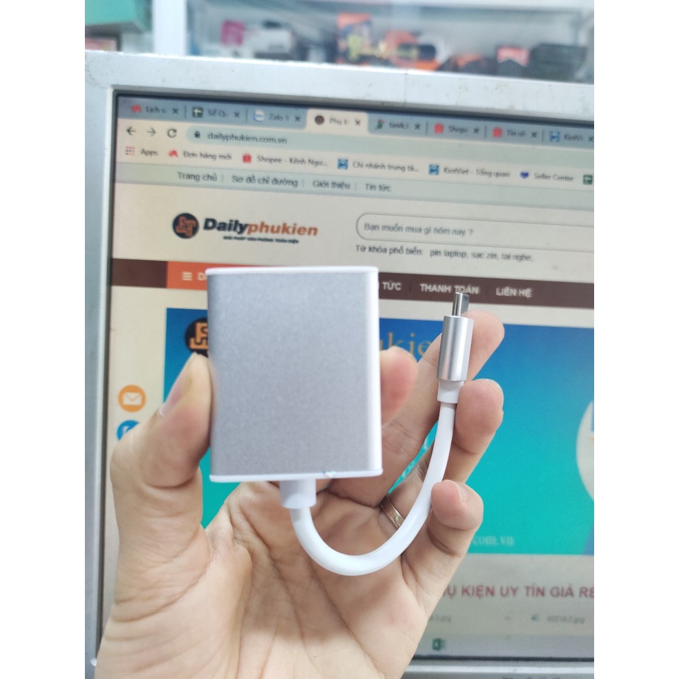 Cáp chuyển USB type C sang HDMI giá rẻ dailyphukien