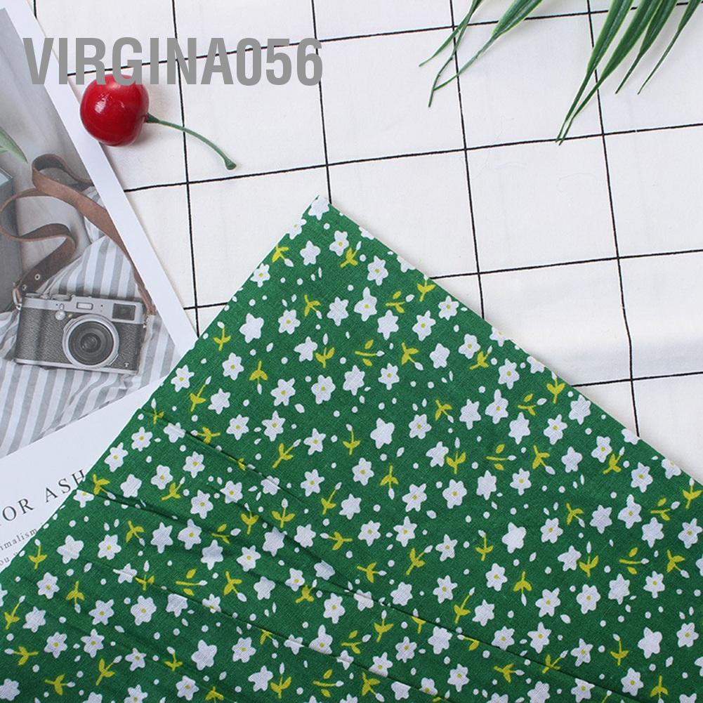 Bộ 7 tấm vải bông 50*50cm hình vuông cắt sẵn dùng làm ga giường