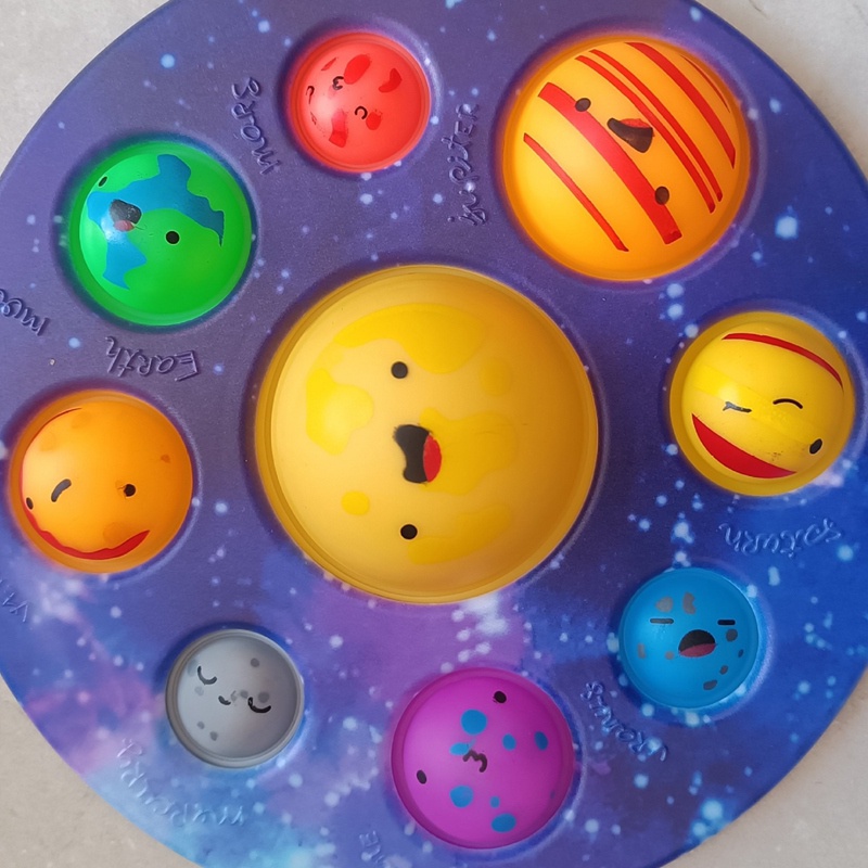 Đồ Chơi Mô Hình Các Hành Tinh Hệ Mặt Trời Đơn Giản Giáo Dục Cho Bé