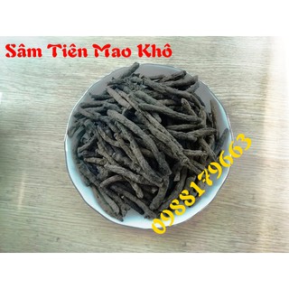 500gr Sâm Cau Đen (Tiên Mao) Khô