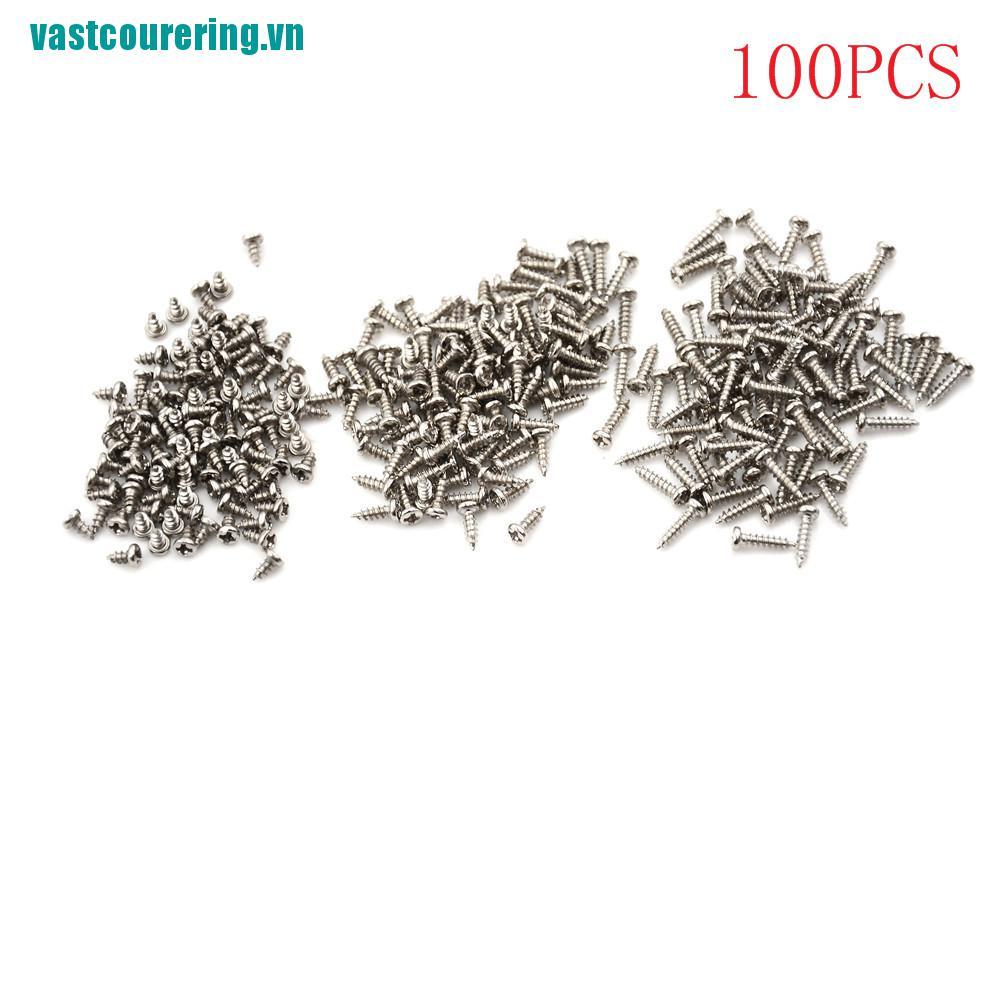 Vội vã☌Set 100 Vít Đầu Tròn Đường Kính M2 Chuyên Dụng