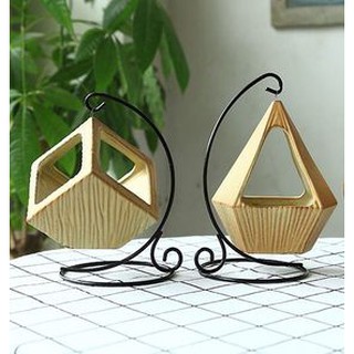 Chậu hoa treo tường trang trí bằng gốm