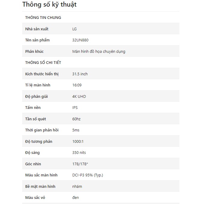 Màn hình LG 32UN880 (31.5inch/UHD 4K/IPS/60Hz/5ms/350nits/HDMI+DP+USBType-C+Audio/FreeSync) | BigBuy360 - bigbuy360.vn
