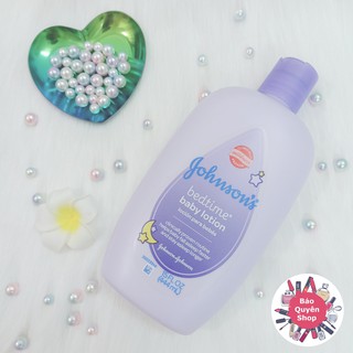 Lotion dưỡng thể giúp bé ngủ ngon Johnson's Baby Bedtime Lotion 444mL