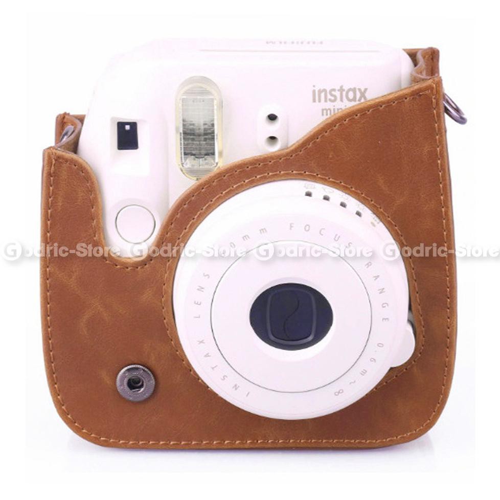 Túi Da Đựng Máy Ảnh Fujifilm Polaroid Instax Mini 8 & 9 (Code 1)