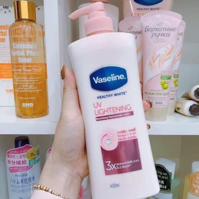 Sữa Dưỡng Thể Vaseline 3x UV Lightening Thái Lan 400ml