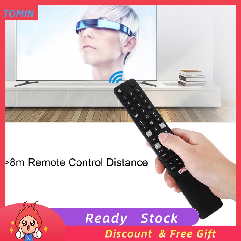 [Ready Stock]Remote điều khiển từ xa 8m chất lượng cao cho TV TCL