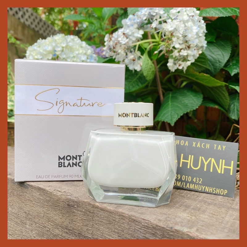 Nước hoa Nữ SIGNATURE MONT BLANC 5ml - 10ml