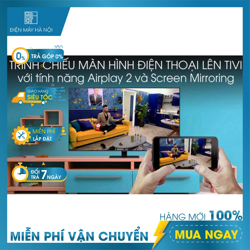 Smart Tivi Samsung 4K QLED 55 inch QA55Q80TA  - Hàng chính hãng