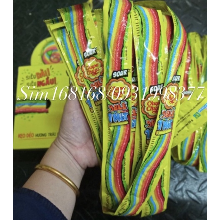 KẸO DẺO CHUPA CHUPS HƯƠNG TRÁI CÂY PHIÊN BẢN 1 MÉT LẺ