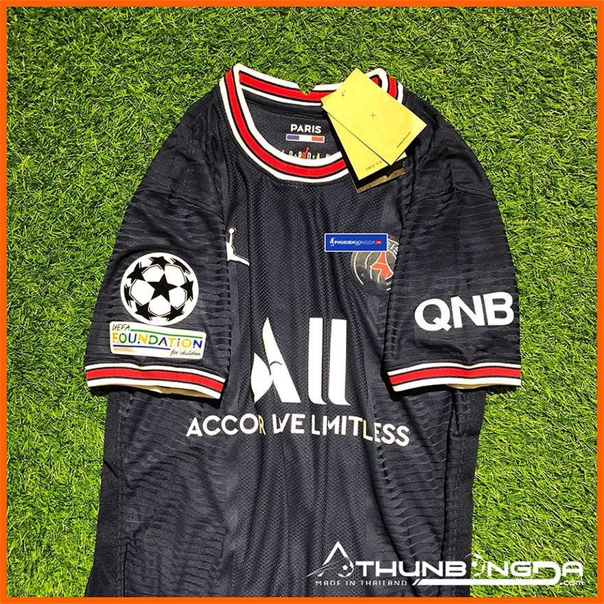 Áo PSG xanh đen sân nhà 2021-2022 bản PLAYER Body Fit cao cấp