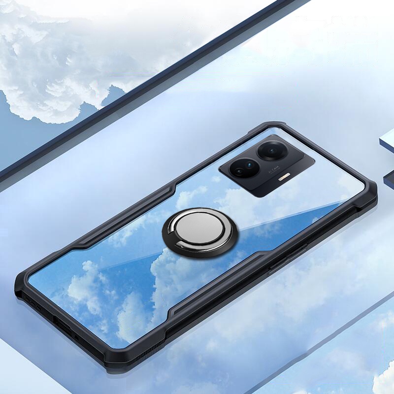 Ốp Điện Thoại Trong Suốt Có Đệm Khí Chống Sốc Cho Vivo Y16 Y02S