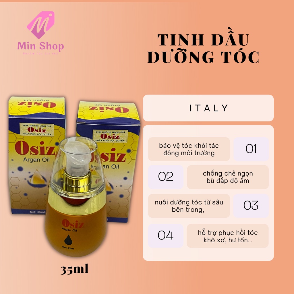 tinh dầu bảo vệ và phục hồi tóc [ serum dưỡng tóc ]