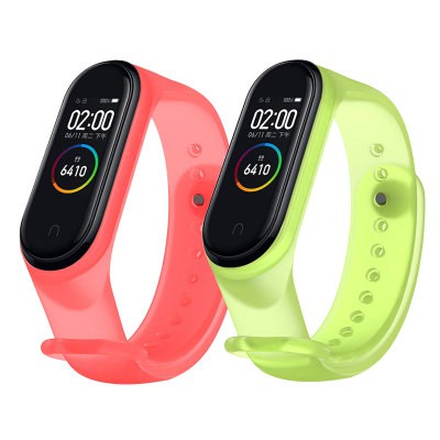 Waterproof transparent silicone strap for Xiaomi Mi band 3 MiBand 3 4 Waterproof bracelet