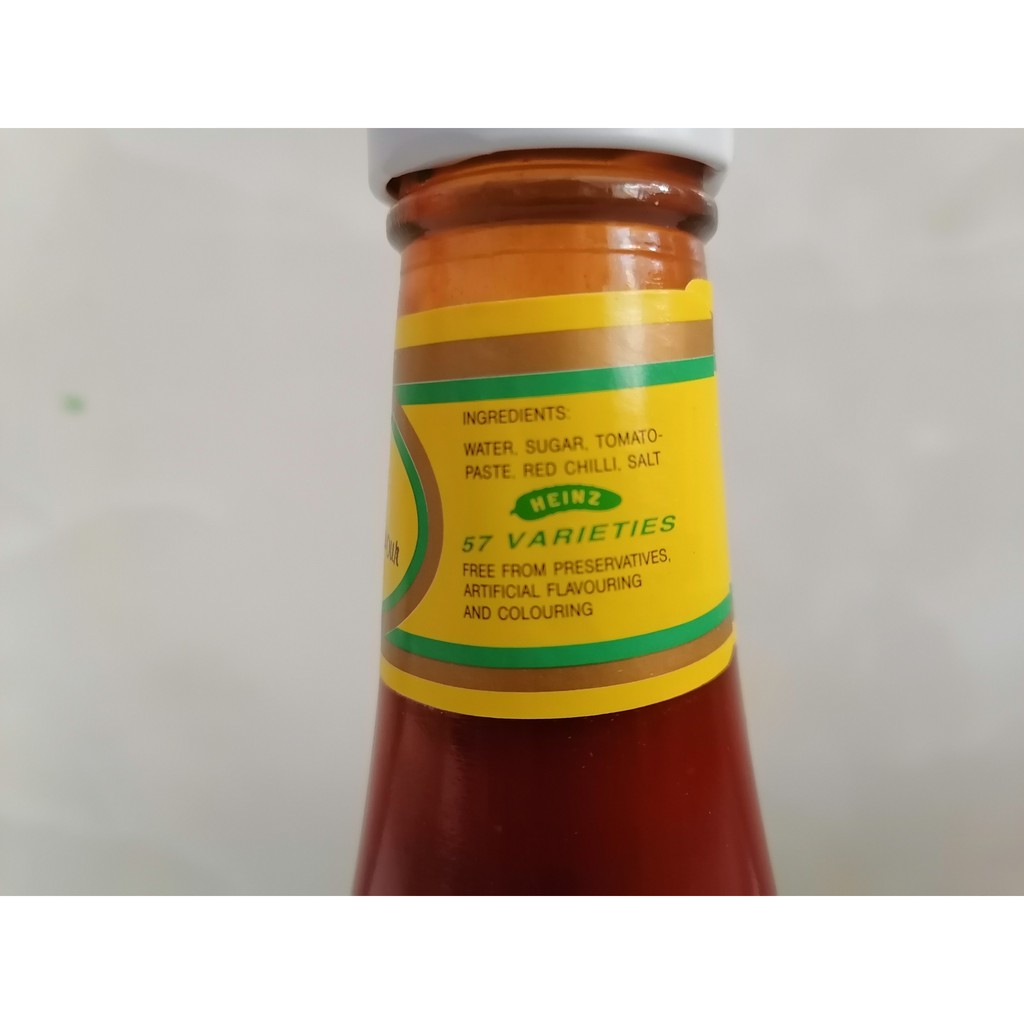 [Chai 310g – NHÃN VÀNG] TƯƠNG ỚT [Thailand] HEINZ (Asia’s Hot Flavour) Chilli Sauce (halal)