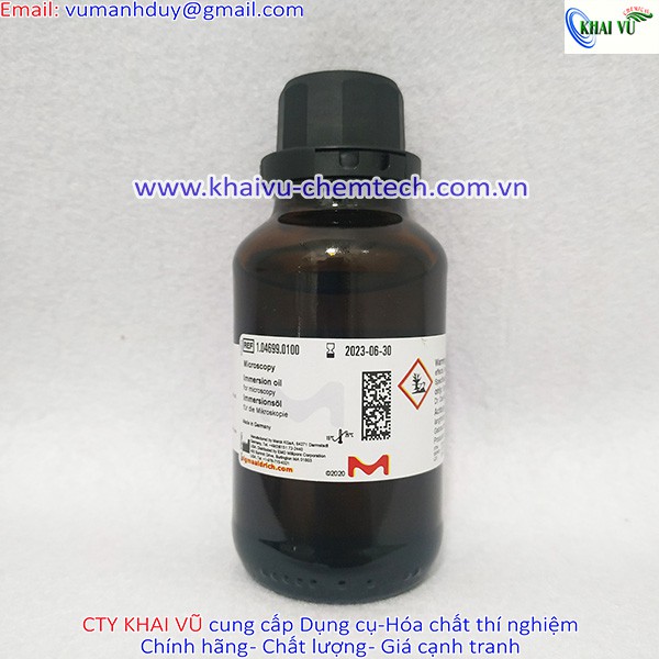 [HÀNG ĐỨC] Dầu soi kính hiển vi - Merck (Chai 100ml - 500ml)