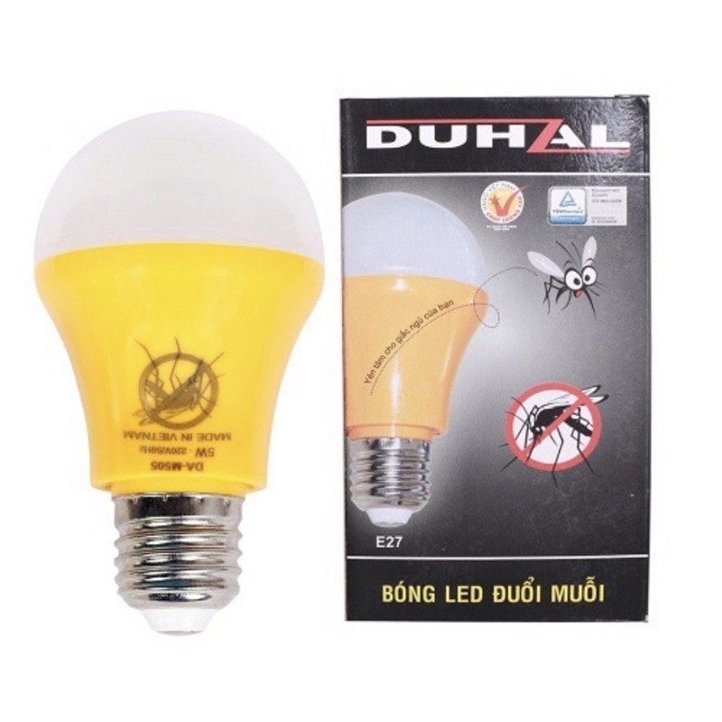COMBO 5 Bóng LED đuổi muỗi 9W Duhal DA-M509 - Tác dụng đến 90% (Hàng công ty chính hãng)