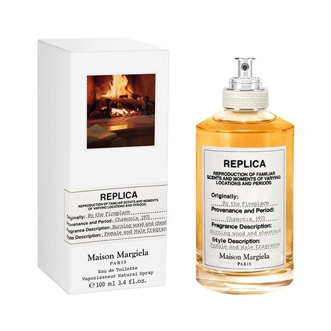 Nước hoa nam nữ unisex Replica Maison Margiela by The Fireplace  EDT 100ml - Hương thơm thanh lịch cuốn hút