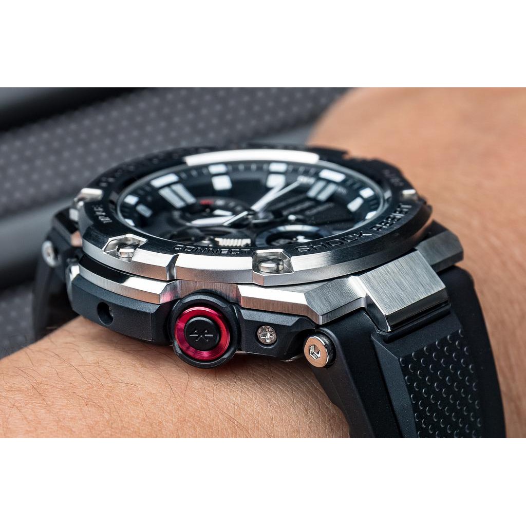 Đồng hồ Nam Dây Nhựa Casio G-Shock GST-B100-1A chính hãng bảo hành 5 năm Pin trọn đời