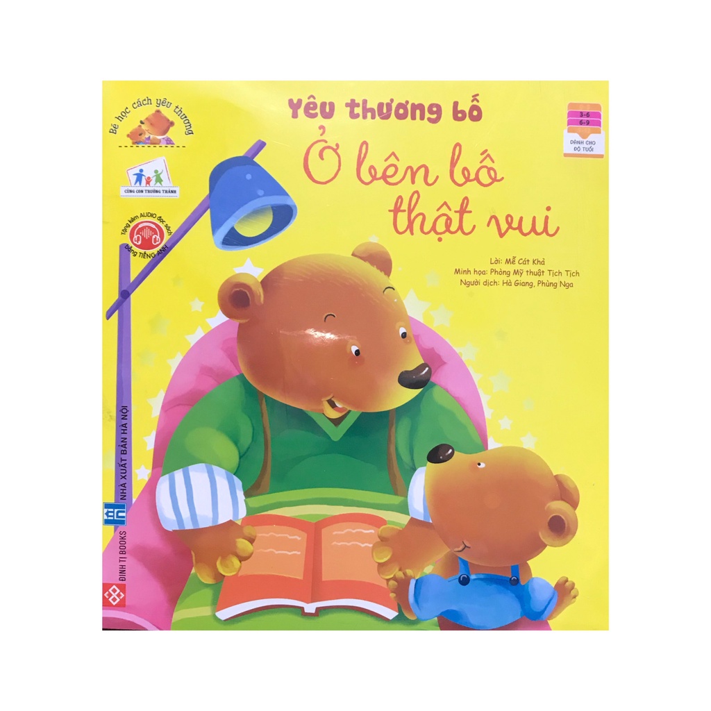 Sách - Combo - Bé học cách yêu thương - Yêu thương mọi người 6t ( Đinh Tị )