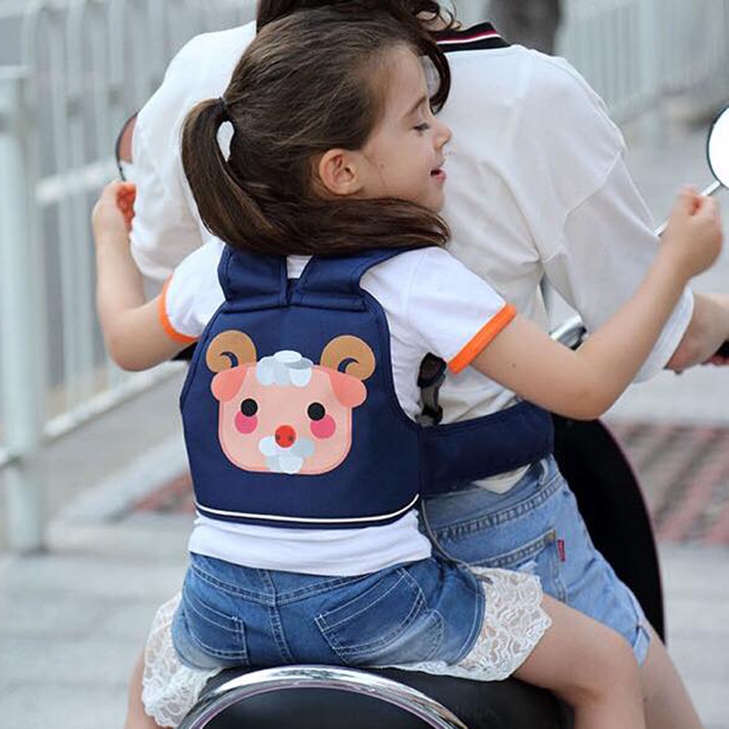 Đai Địu Em Bé Đi Xe Máy - ĐAI CHO BÉ ĐI XE MÁY KIỂU BALO